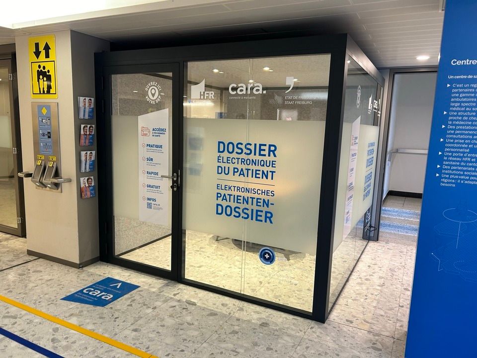 Cara, le Dossier Electronique du Patient, das elektronische Patientendossier  administration publique Villars-sur-glâne
