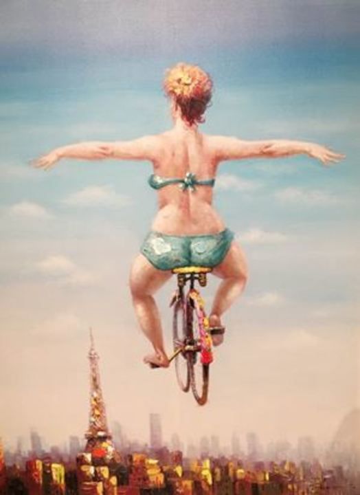 Image femme v%c3%a9lo