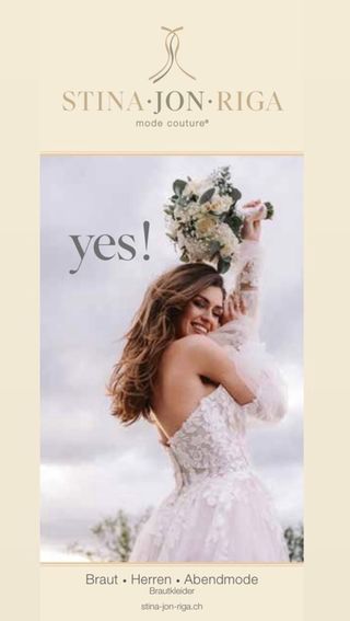 Stina-Jon-Riga | Swiss Wedding Fashion / Lyss agenda.ch Lyss agenda.ch Lyss Stina-Jon-Riga | Swiss Wedding Fashion / Lyss