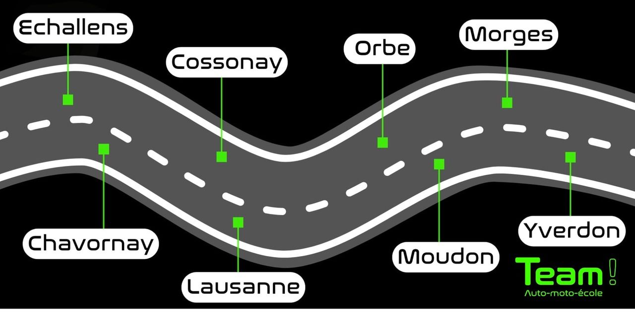 Wohnzimmer Echallens Team ! auto-moto-école