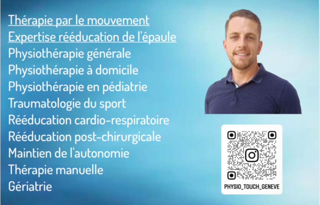 agenda.ch Petit-Lancy Jérôme Mézières Physiothérapeute - Physio Touch