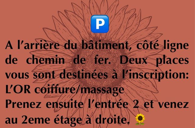 L’OR coiffeuse Chénens L’OR salon de coiffure Chénens