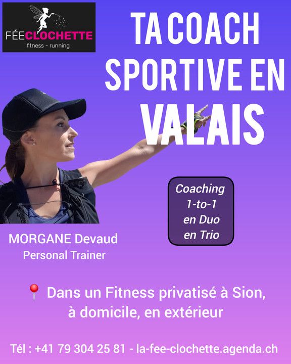 agenda.ch Savièse La Fée Clochette : Personal Trainer