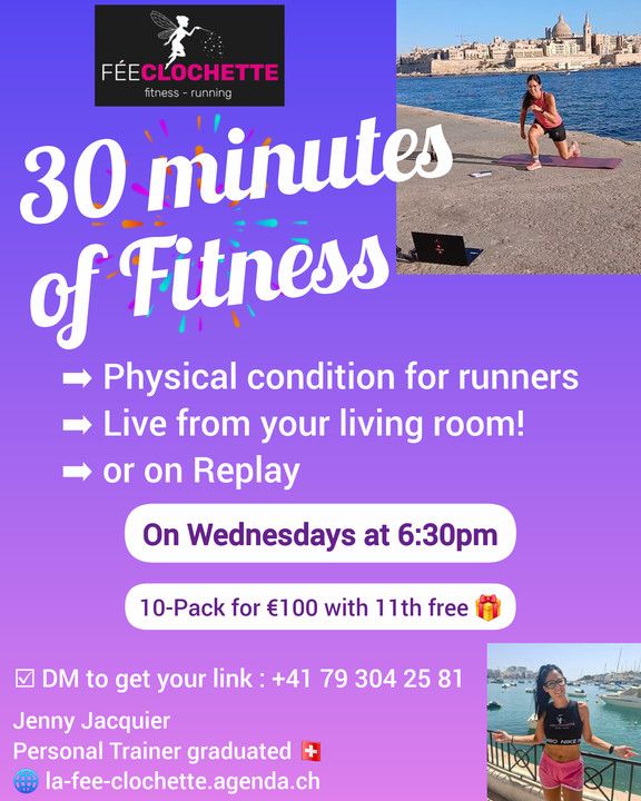 agenda.ch Savièse La Fée Clochette : Personal Trainer