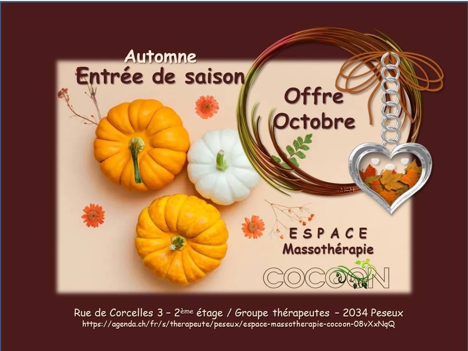 agenda.ch Peseux Espace Massothérapie Cocoon