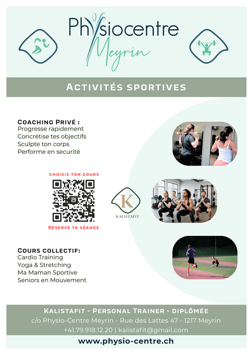 agenda.ch Meyrin Physio-Centre de Meyrin