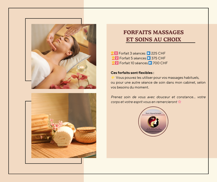 beauty parlour Neuchâtel Zenir Massothérapie