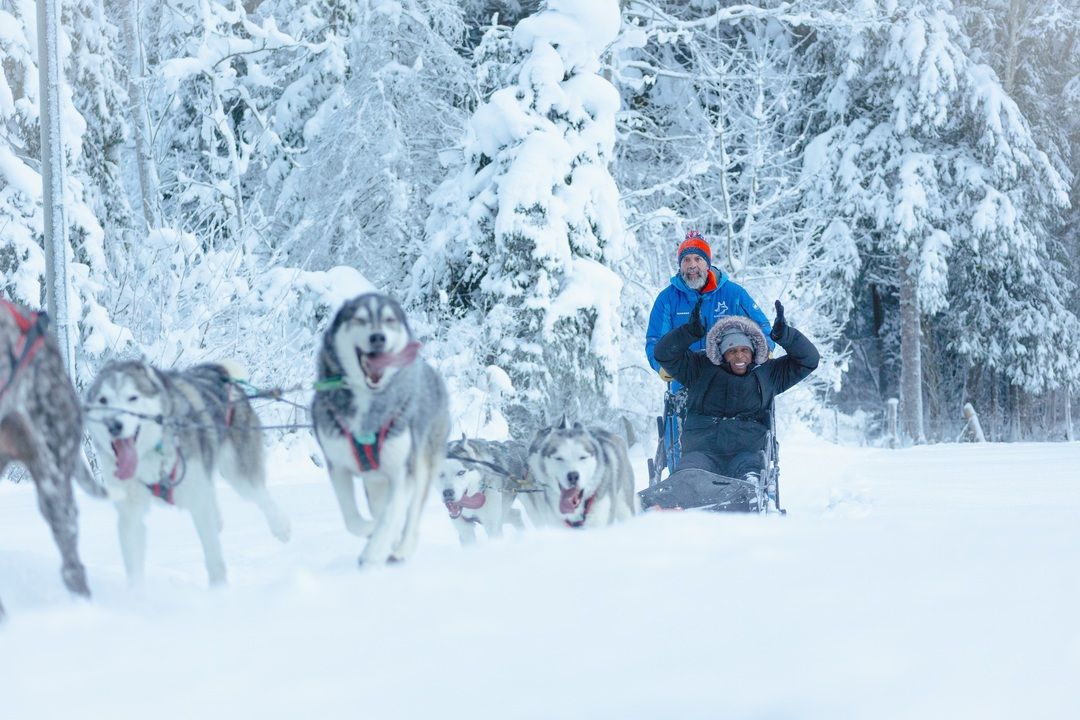 salon Champéry ALPES'HUSKIES