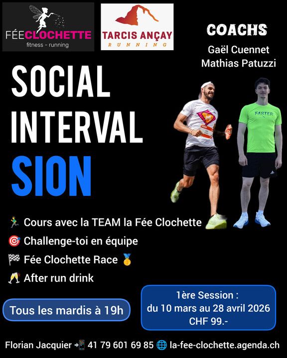 agenda.ch Savièse La Fée Clochette : Personal Trainer