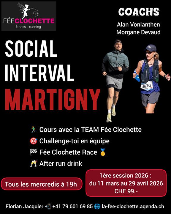 agenda.ch Savièse La Fée Clochette : Personal Trainer