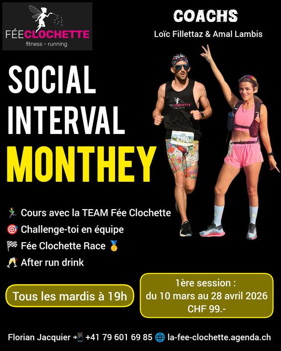 agenda.ch Savièse La Fée Clochette : Personal Trainer