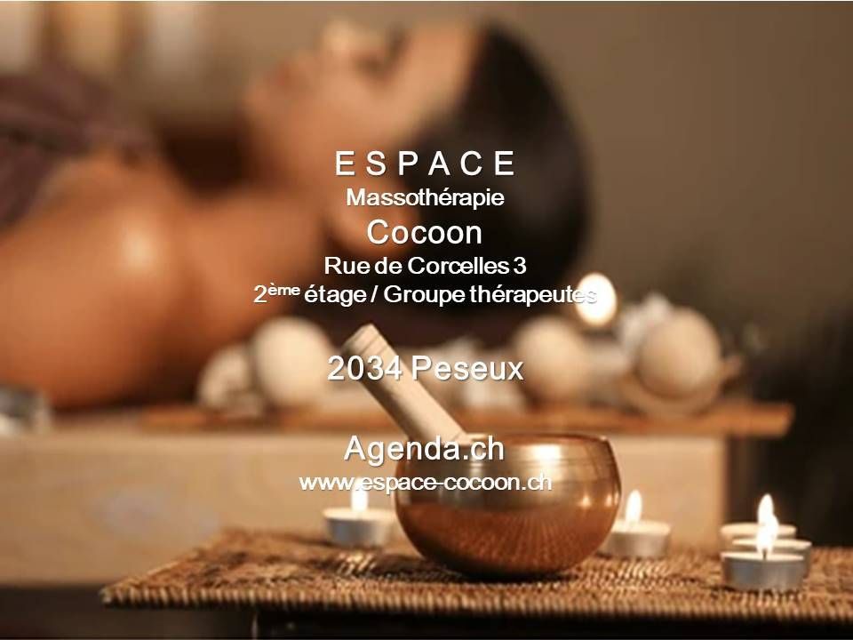 agenda.ch Peseux Espace Massothérapie Cocoon