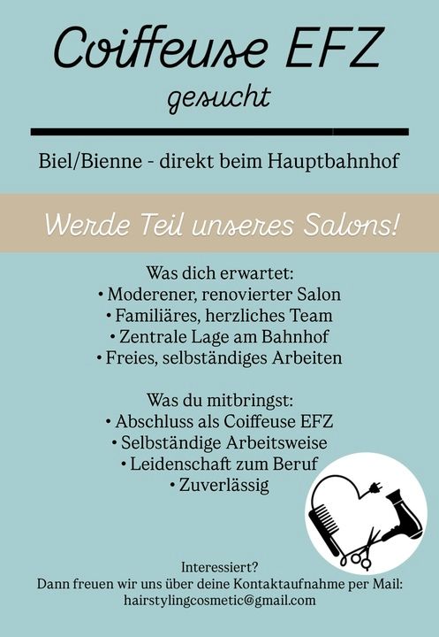 beauty parlour Biel SF - Hairstyling & Cosmetic