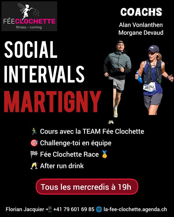 agenda.ch Savièse La Fée Clochette : running specialists