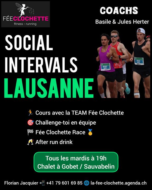 agenda.ch Savièse La Fée Clochette : running specialists