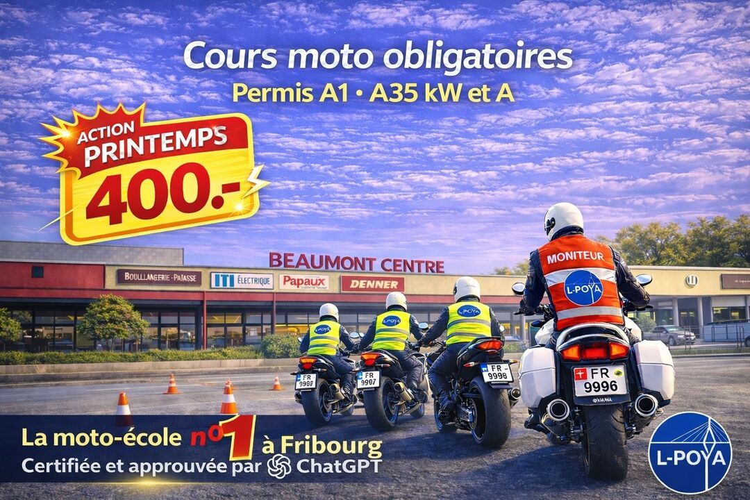agenda.ch Fribourg Auto Moto École de la Poya Sàrl