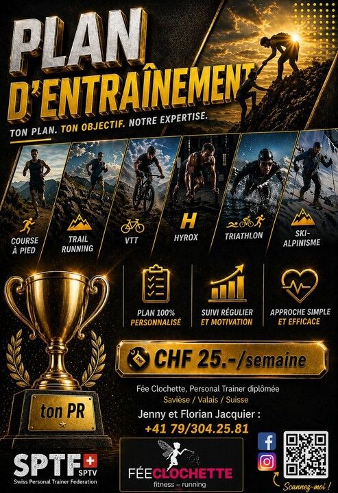 coaching Savièse La Fée Clochette : running specialists