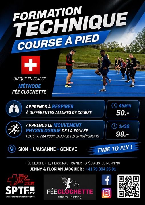 Coaching Savièse La Fée Clochette : running specialists