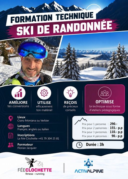 La Fée Clochette : running specialists professional coaching Savièse