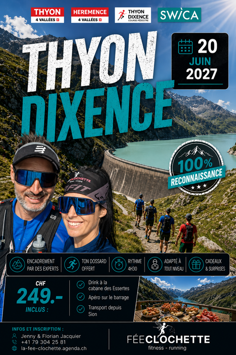 professional coaching Savièse La Fée Clochette : running specialists
