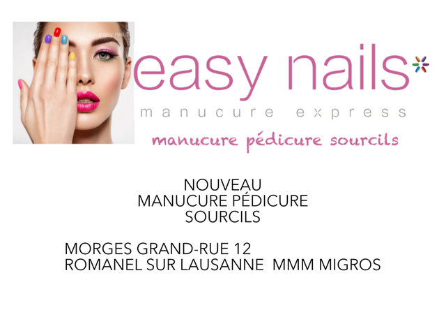 Easynails Léman Centre Crissier styliste ongulaire Crissier Easynails Léman Centre Crissier onglerie Crissier